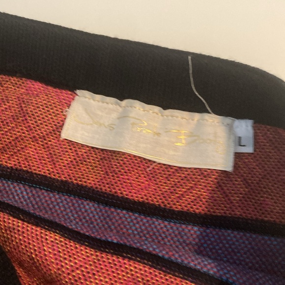 Jens Pirate Booty Aztec Colorful Diego Mini Sweater Skirt L - Picture 7 of 7